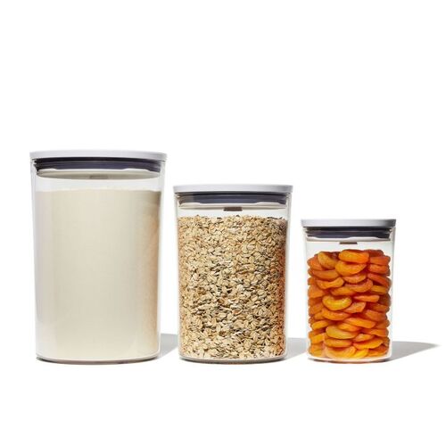 OXO Good Grips POP 2.0 3-Piece Round Canister Set