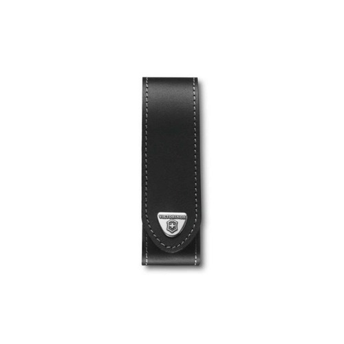 Victorinox Black Leather Pouch for Knives 14cm Long and 2-3 Layers