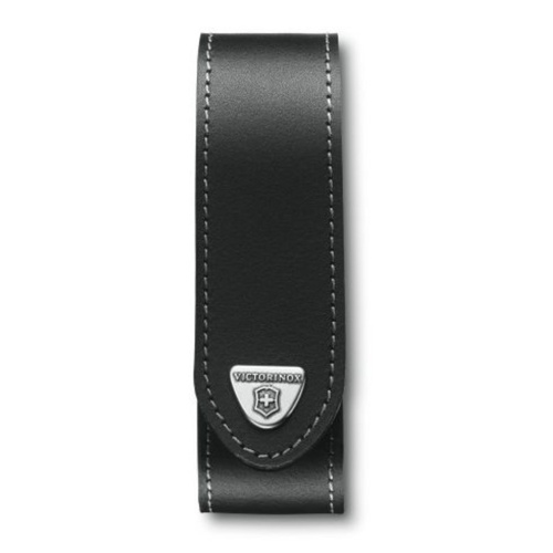 Victorinox 14cm Leather Belt Pouch - Black