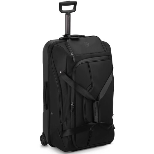 Delsey Peugeot Hybrid 73 cm Trolley Duffle Bag - Black