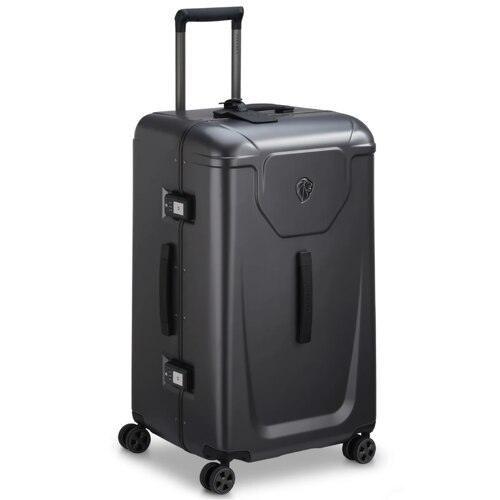 Delsey Peugeot 73 cm 4-Wheel Trunk Suitcase - Anthracite