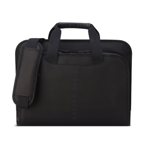 Delsey Arche 14" Laptop Satchel - Black