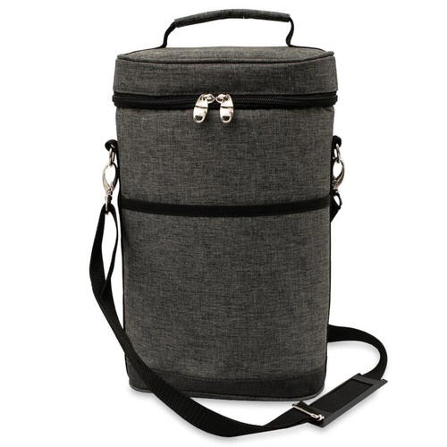 Karlstert Premium 2 Bottle Carrier - Charcoal