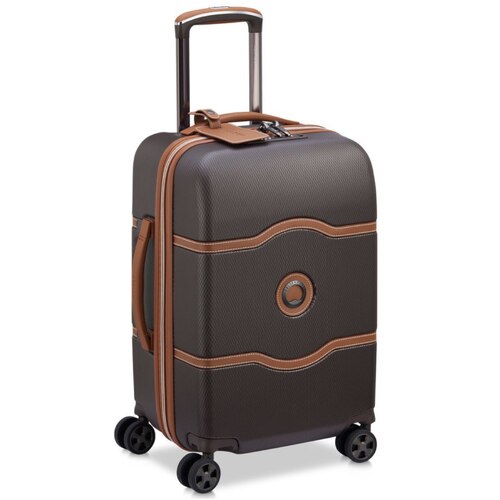 Delsey Chatelet Air 2.0 - 55 cm 4-Wheel Cabin Suitcase - Brown