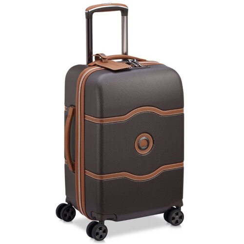 Delsey Chatelet Air 2.0 - 55 cm 4-Wheel Cabin Luggage - Brown