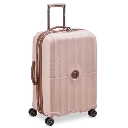 Delsey St Tropez - 67 cm Expandable 4 Wheel Luggage - Pink