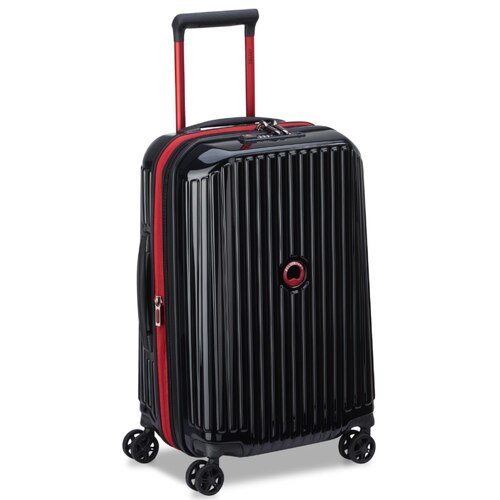 Delsey Alfa Romeo Formula 1 Securtime 56 cm 4-Wheel Cabin Suitcase - Black