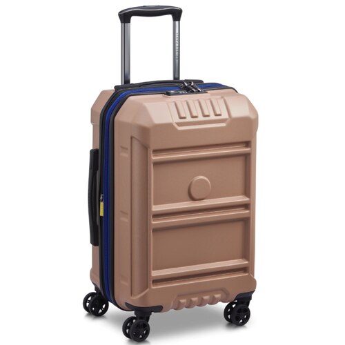 Delsey Rempart 55 cm 4-wheel Expandable Cabin Luggage - Beige