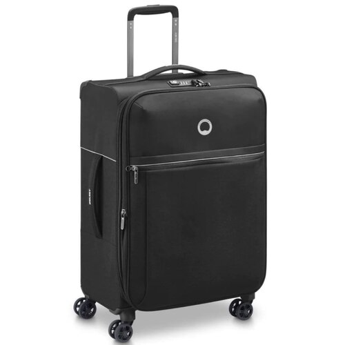 Delsey Brochant 2.0 -  67 cm 4-Wheel Expandable Luggage - Black