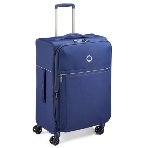 Delsey Brochant 2.0 -  67 cm 4-Wheel Expandable Luggage - Blue