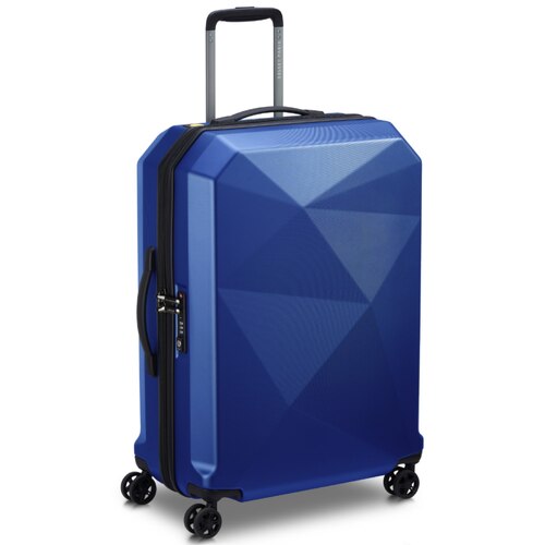 Delsey Karat 2.0 - 66 cm 4-Wheel Luggage - Blue