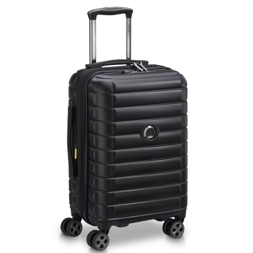 Delsey Shadow 5.0 - 55 cm Expandable Cabin Luggage - Black