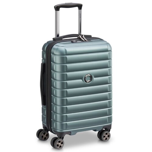 Delsey Shadow 5.0 - 55 cm Expandable Cabin Suitcase - Green