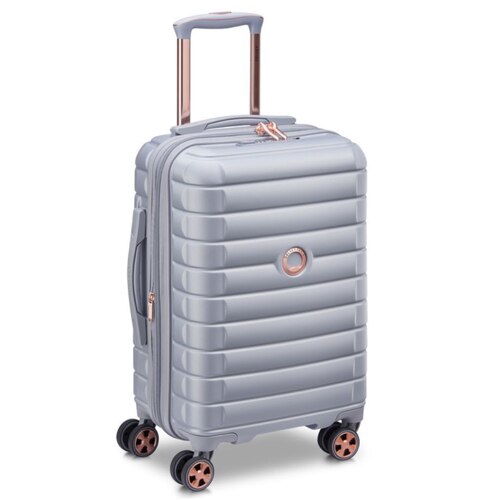 Delsey Shadow 5.0 - 55 cm Expandable Cabin Suitcase - Platinum