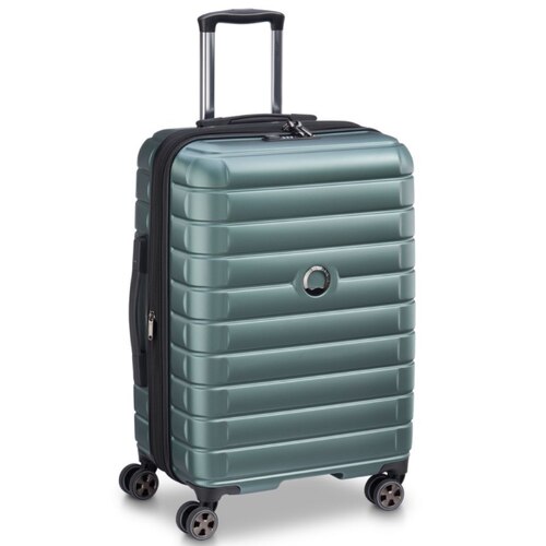 Delsey Shadow 5.0 - 66 cm Expandable 4 Wheel Suitcase - Green