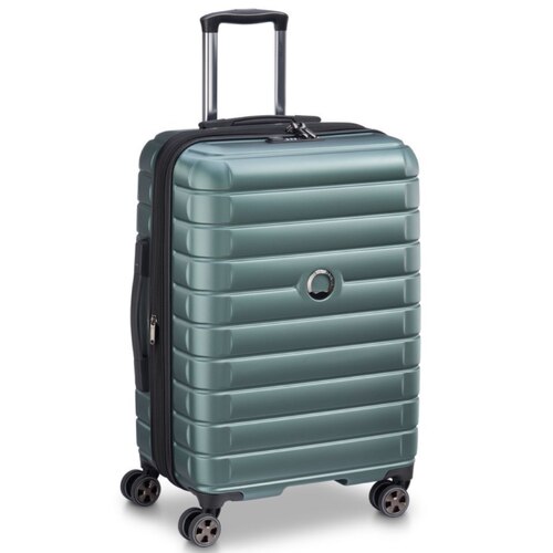 Delsey Shadow 5.0 - 66 cm Expandable 4 Wheel Suitcase - Green