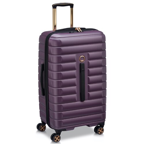 Delsey Shadow 5.0 - 74.5 cm 4 Wheel Trunk Suitcase - Plum