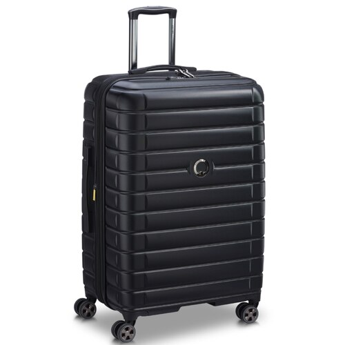 Delsey Shadow 5.0 - 75 cm Expandable 4 Wheel Suitcase - Black