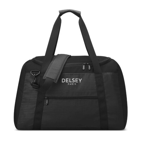 Delsey Nomade 55 cm Foldable Duffle Bag - Black (Noir)