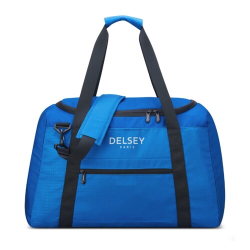 Delsey Nomade 55 cm Foldable Duffle Bag - Blue (Bleu)