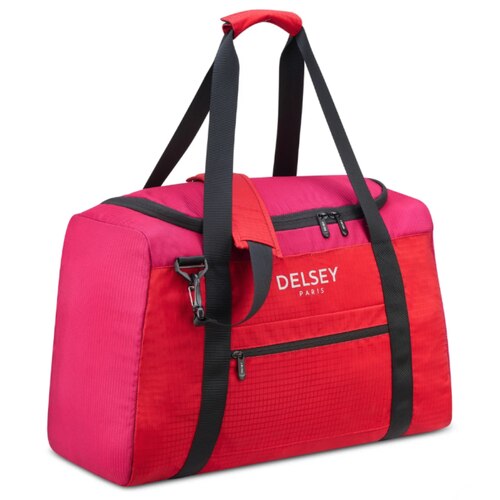 Delsey Nomade 55 cm Foldable Duffle Bag - Peony (Pivoine)