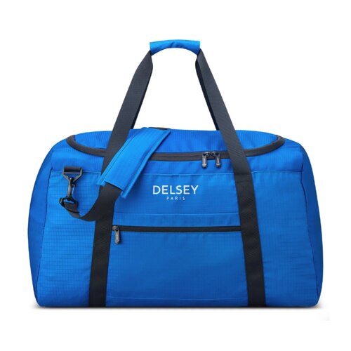 Delsey Nomade 65 cm Foldable Duffle Bag - Blue (Bleu)