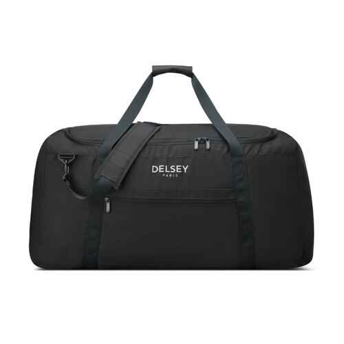 Delsey Nomade 79 cm Foldable Duffle Bag - Black (Noir)