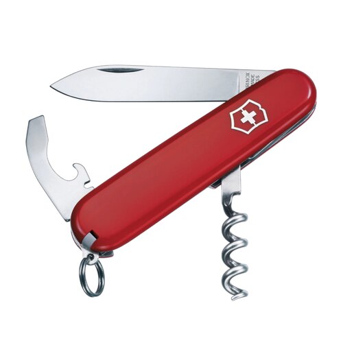 Victorinox Waiter Swiss Army Knife - Red