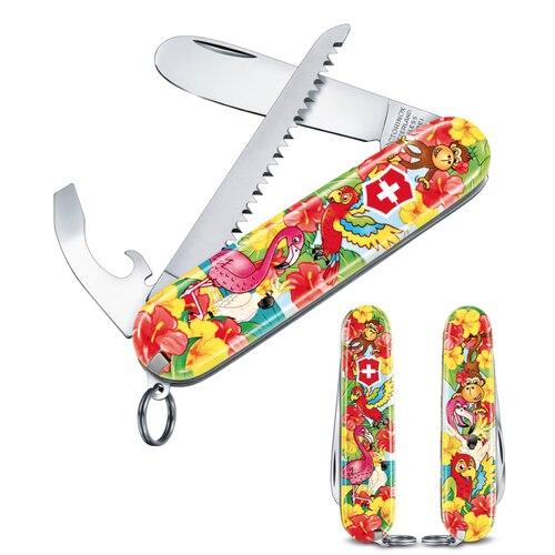 My First Victorinox Swiss Army Knife Children Set - Parrot