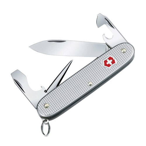 Victorinox Pioneer Swiss Army Knife - Silver Alox