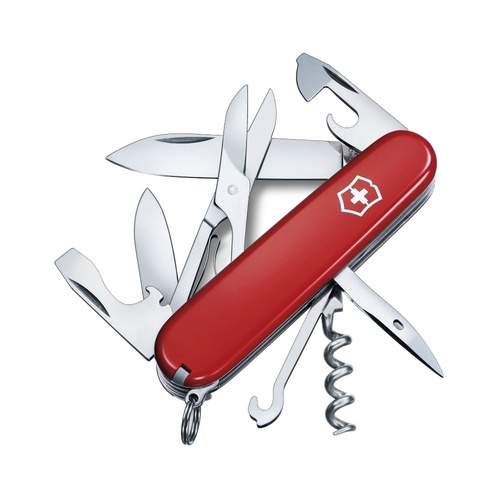 Victorinox Climber Swiss Army Knife - Red