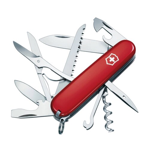Victorinox Huntsman Swiss Army Knife - Red