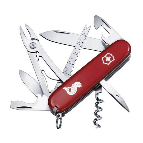 Victorinox Angler - Swiss Army Knife - Red