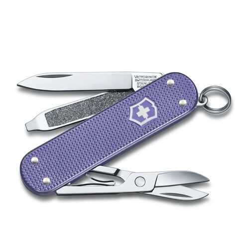 Victorinox Classic Alox Swiss Army Knife - Electric Lavender