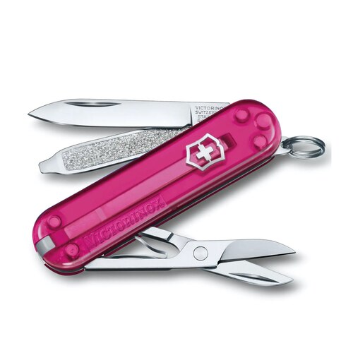 Victorinox Classic SD Translucent Swiss Army Knife - Cupcake Dream