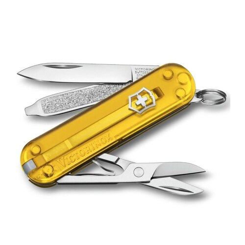 Victorinox Classic SD Translucent Swiss Army Knife - Tuscan Sun