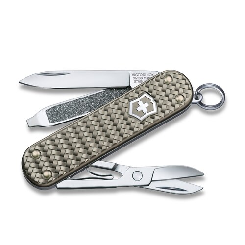Victorinox Classic Precious Alox Swiss Army Knife - Infinite Grey