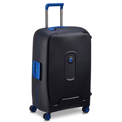 Delsey Moncey 69 cm 4 Wheel Suitcase - Black / Blue