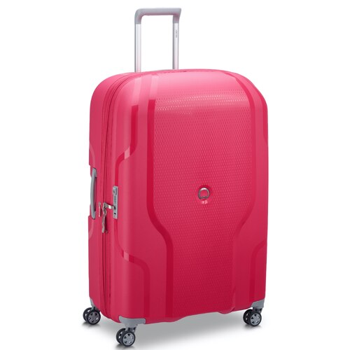 Delsey Clavel 83 cm 4-Wheel Expandable Luggage - Magenta (Recycled Material)