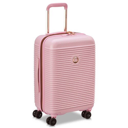 Delsey Freestyle 55 cm 4 Wheel Expandable Carry-on Suitcase - Peony