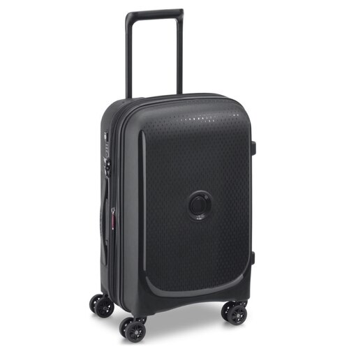 Delsey Belmont Plus 55 cm 4-Wheel Expandable Cabin Suitcase - Black
