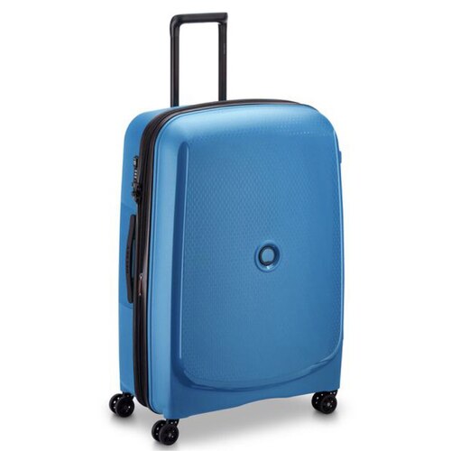 Delsey Belmont Plus 76 cm 4-Wheel Expandable Suitcase - Zinc Blue