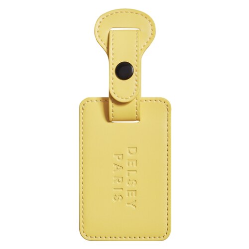 Delsey 1946 Luggage Tag - Bright Yellow