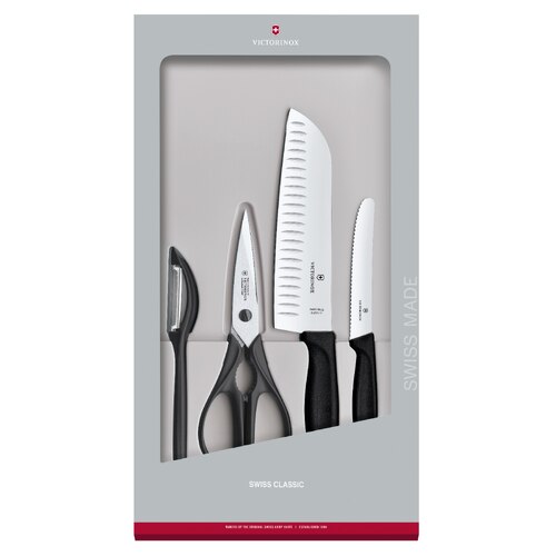 Victorinox Swiss Classic 4 Piece Kitchen Set -  Black