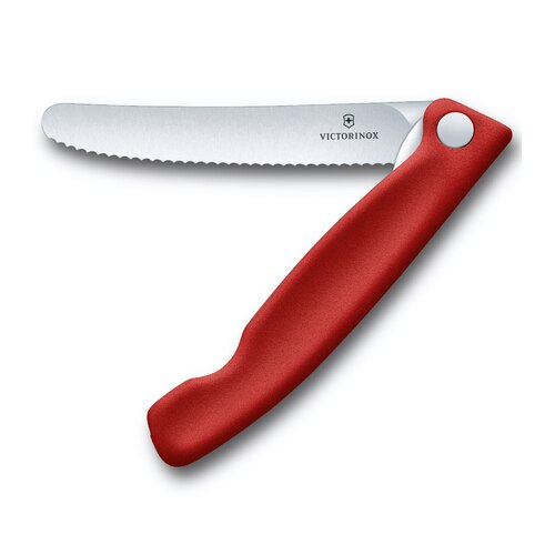 Victorinox Swiss Classic Folding Steak / Paring Knife - Red