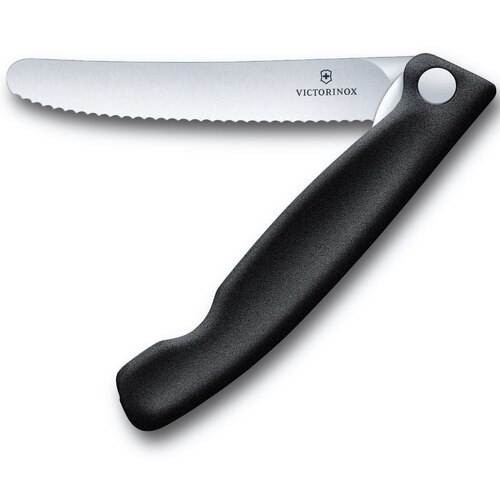 Victorinox Swiss Classic Folding Steak / Paring Knife - Black