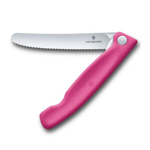 Victorinox Classic Foldable Paring / Steak Knife - Pink