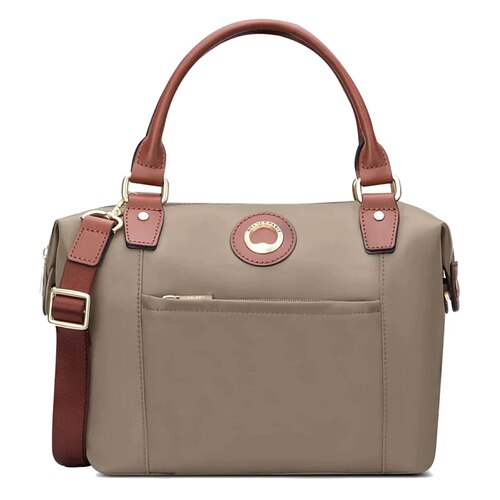 Delsey Courbevoie Tote Bag Small - Taupe