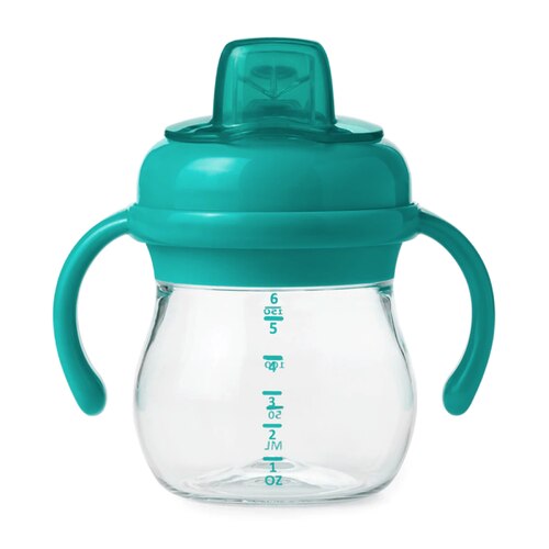 OXO Tot Grow Soft Spout Cup With Removable Handles - Teal