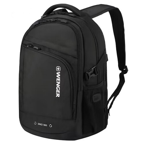 Wenger Pilot Pro 15.6" Laptop Backpack - Black